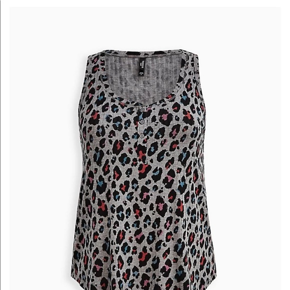 Nwt Torrid size 3 Soft leopard Sleep Set top pants - Picture 7 of 9